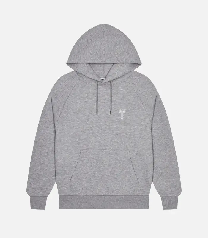 Trapstar Foundation Hoodie Grey (2) Trapstar Foundation Hoodie Grey (2)