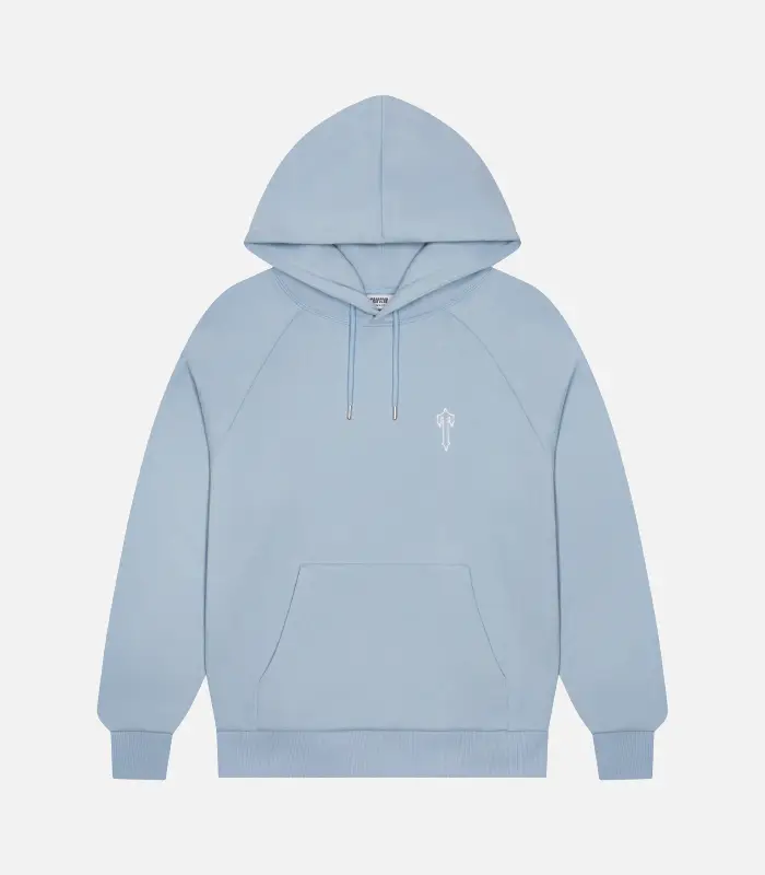 Trapstar Foundation Hoodie Light Blue (2) Trapstar Foundation Hoodie Light Blue (2)