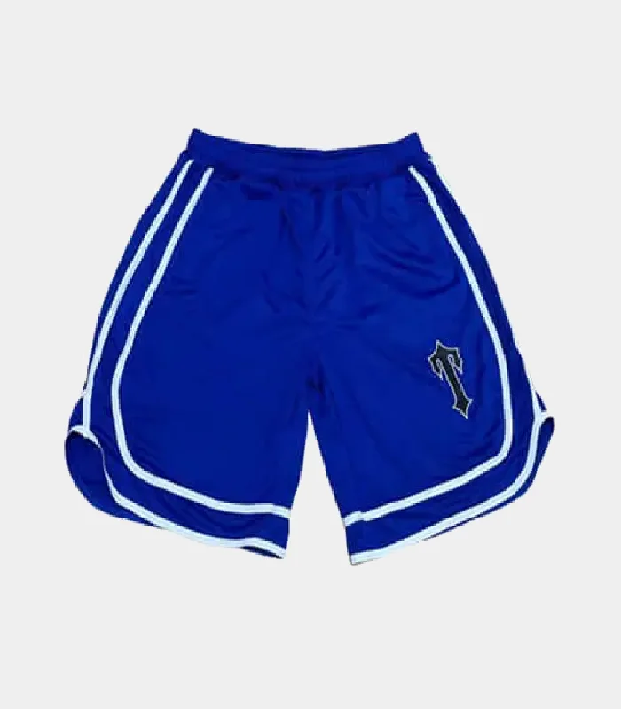 Trapstar Iron Gate Shorts Blue (2) Trapstar Iron Gate Shorts Blue (2)