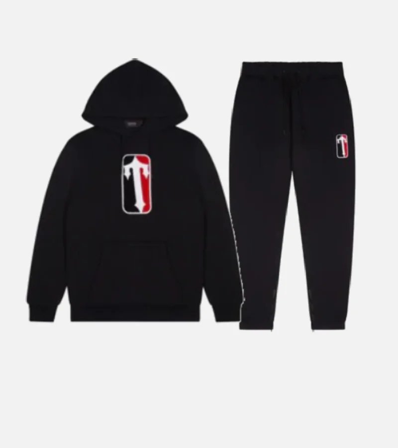 Trapstar League Chenille Tracksuit Black (3) Trapstar League Chenille Tracksuit Black (3)