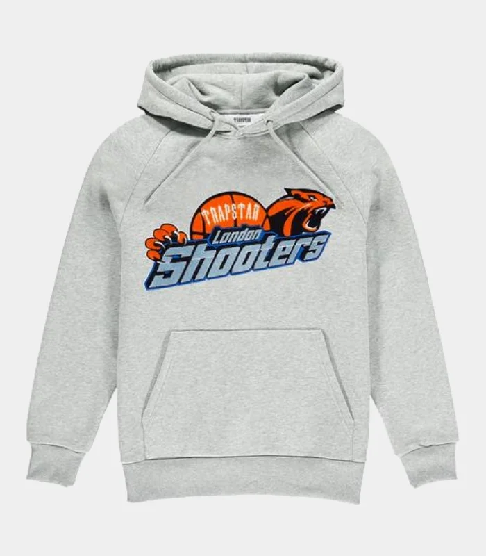 Trapstar Shooters Chenille Hoodie Gray (2) Trapstar Shooters Chenille Hoodie Gray (2)