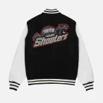 Trapstar Shooters College Jacket Black (5)