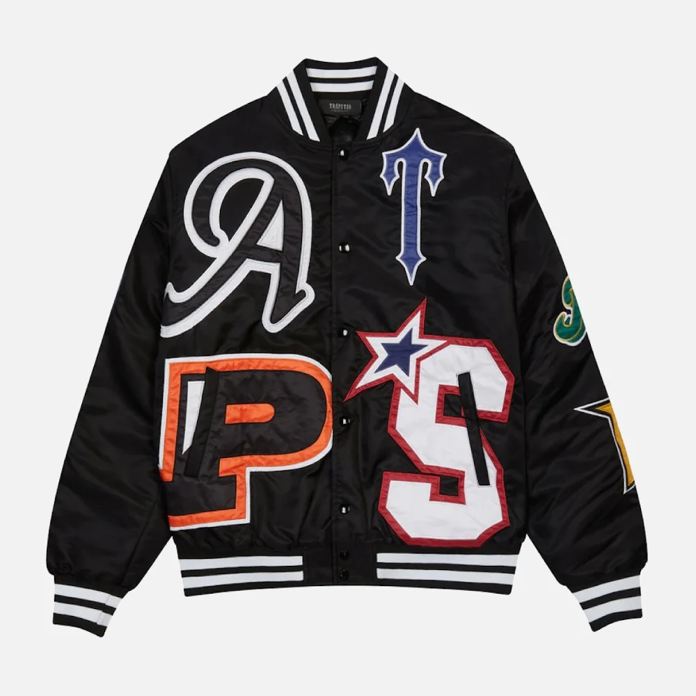 Trapstar Wildcard Stadium Varsity Jacket (3) Trapstar Wildcard Stadium Varsity Jacket (3)